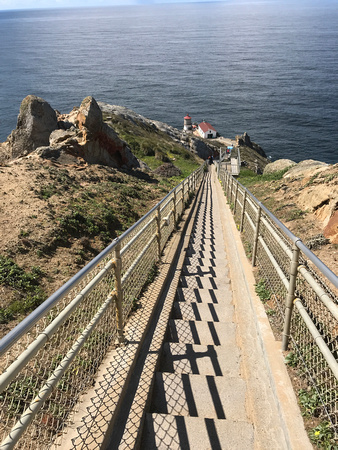 Stairs to the Historic Lighthouse