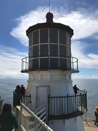 Historic Lighthouse at Point Reyes National Seashore Park
